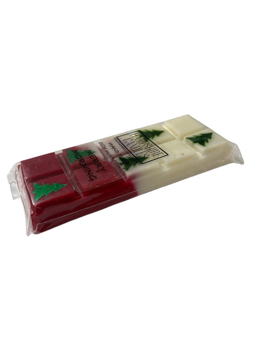 Soy wax melts with a bright, fresh fragrance to welcome the morning. Perfect for your electric wax melt burner, ideal for holiday gifting.
