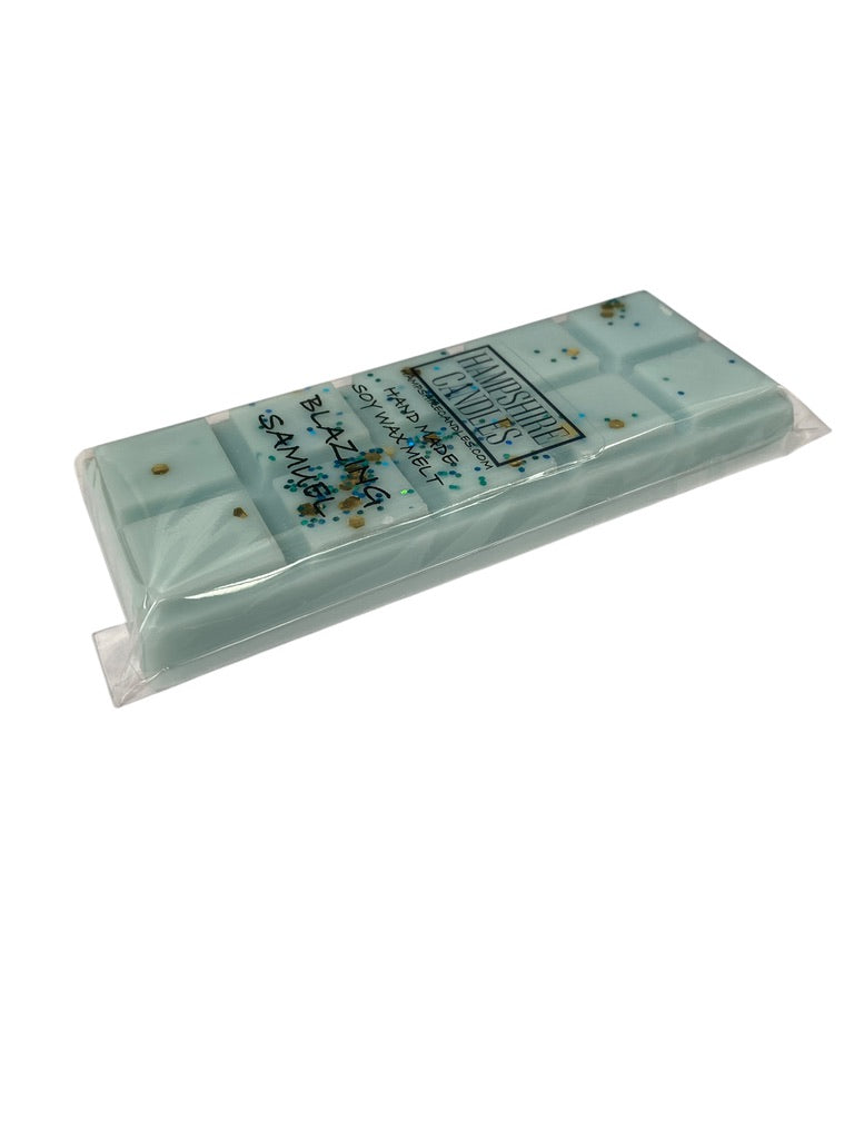 Blazing Samuel Wax Melts by Hampshire Candles – Bold Spicy and Smoky Scented Soy Wax Melts