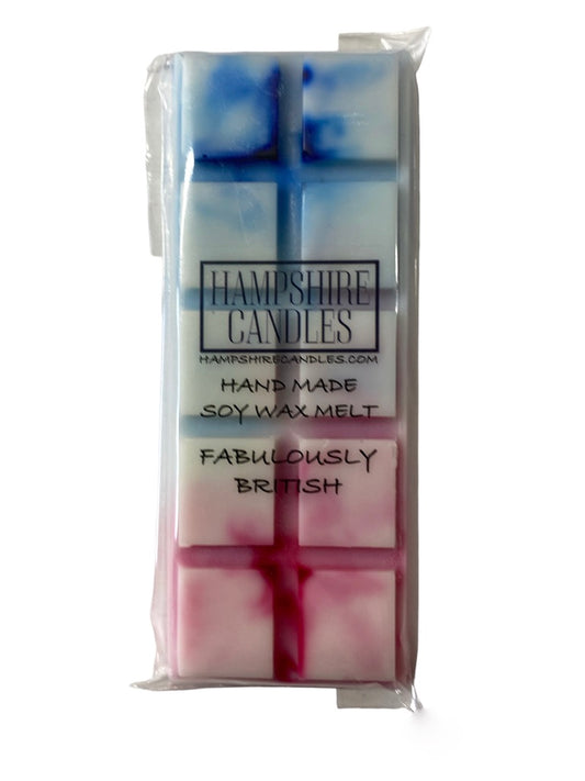Soy wax melts with a traditional British fragrance. Use these melts in your electric wax melt burner to enjoy a charming and sophisticated scent in your home.
