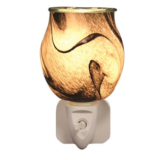 Grey Swirl Plug-In Wax Melter