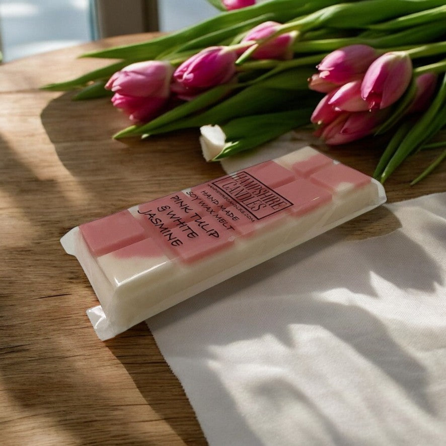 Pink Tulips & White Jasmine Wax Melts