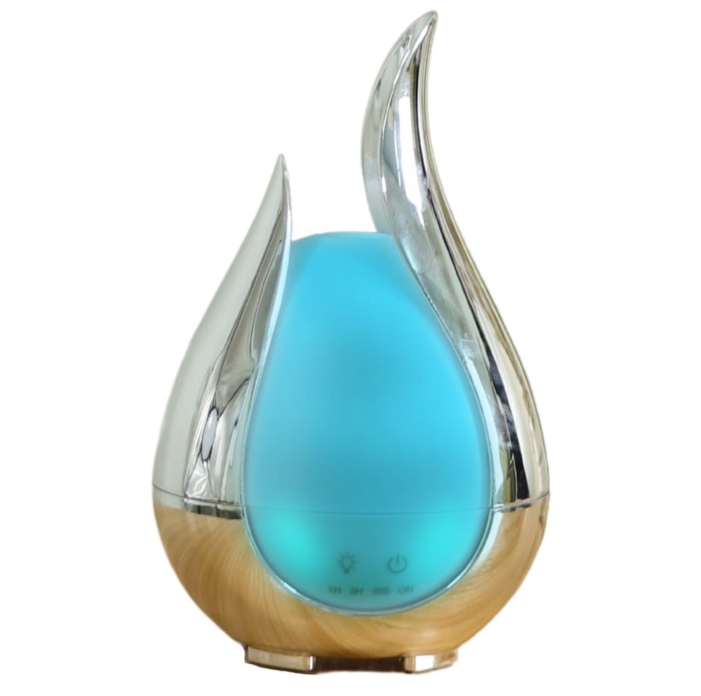 Silver Metalic Pyrus Ultrasonic Diffuser