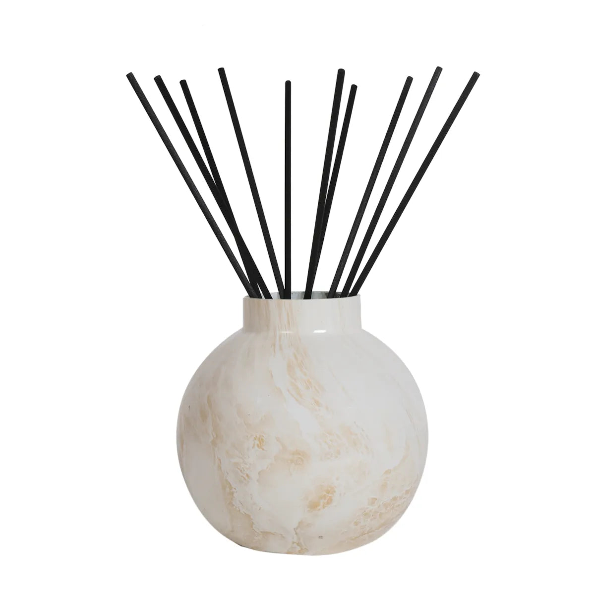 Valencia marble large empty reed diffuser bottle with 50 reeds UK