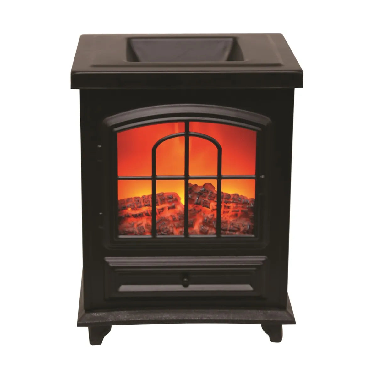 Black Square Log Burner Electric Wax Melt Burner