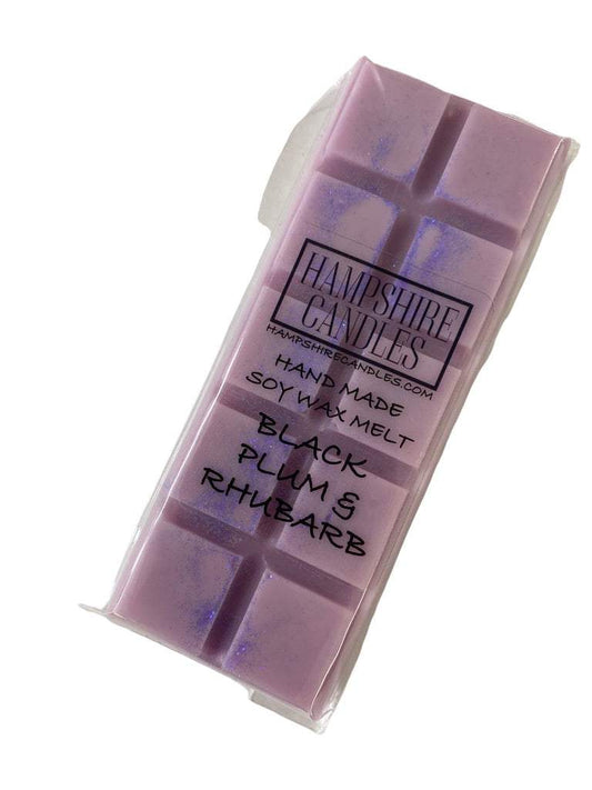 Black Plum and Rhubarb Wax Melts – A fruity and tangy fragrance for your wax burner. Use in electric wax melt burners to bring a refreshing, sweet aroma to your space.