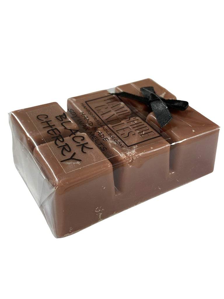 Black Cherry Wax Melts – A bold and fruity home fragrance. Use in wax burners for a strong, long-lasting scent