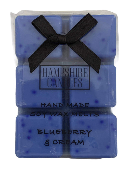Blueberry Blast Wax Melts - Soy wax melts infused with ripe blueberries and a touch of sweetness. Perfect for electric wax melt burners