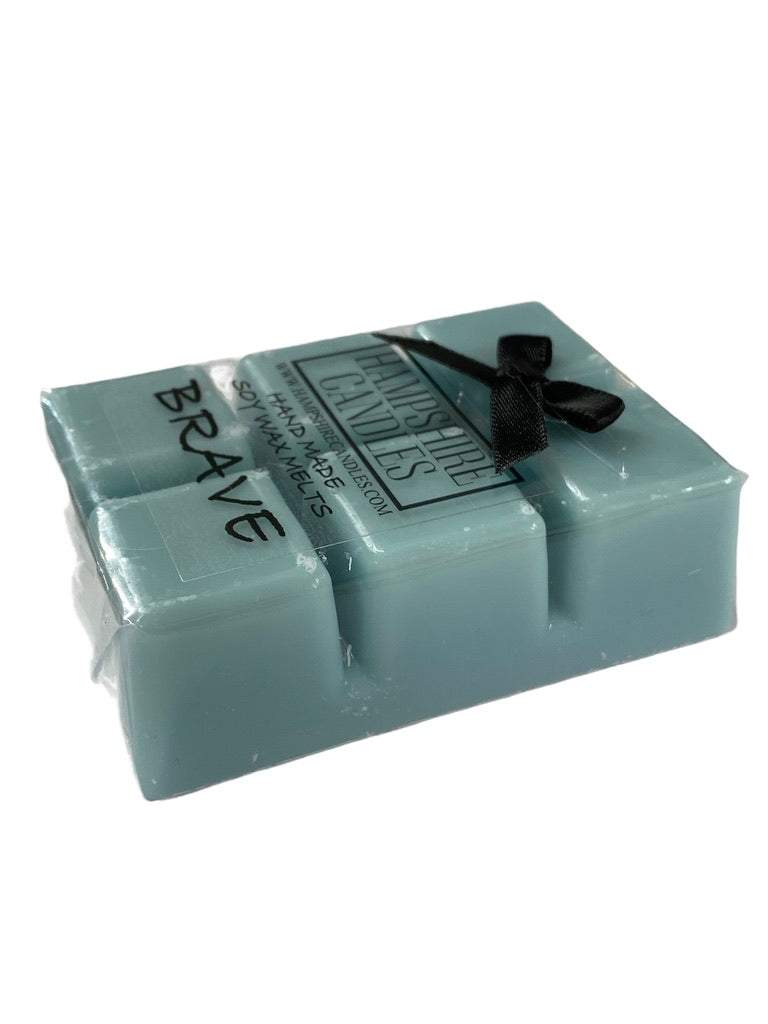Brave Wax Melts - Masculine Home Fragrance Wax Melts – Bold, long-lasting wax melts with warm and woody notes.