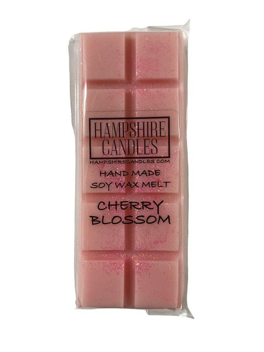 Soy wax melts with the sweet, floral scent of cherry blossoms. Ideal for electric wax melt burners, filling your home with the essence of spring.