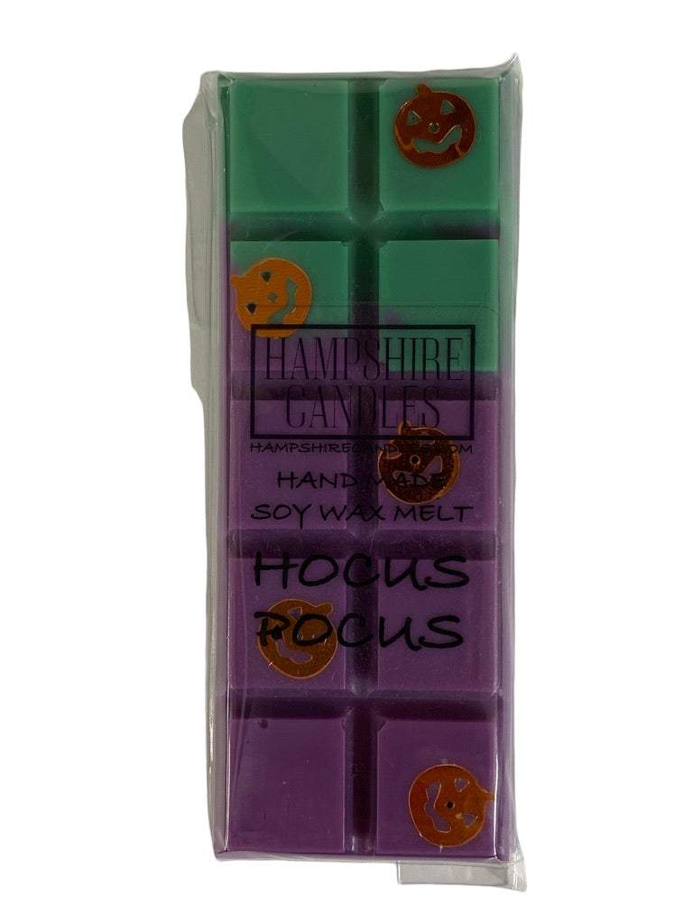 Hocus Pocus Wax Melts – A sweet, spooky fragrance for your wax burner. Use in electric wax melt burners to create a fun, mystical ambiance