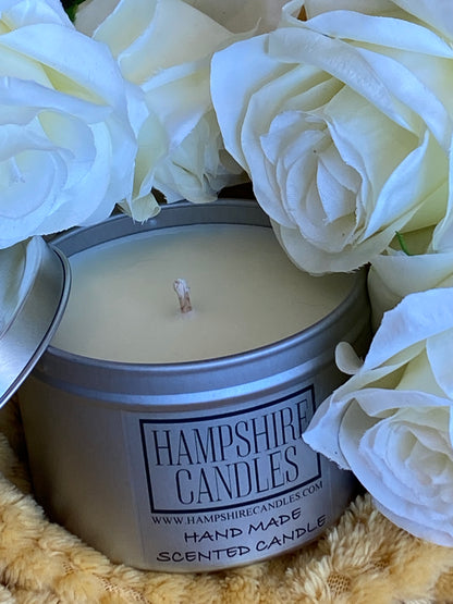 Clean and Fresh Scented Candle Tins