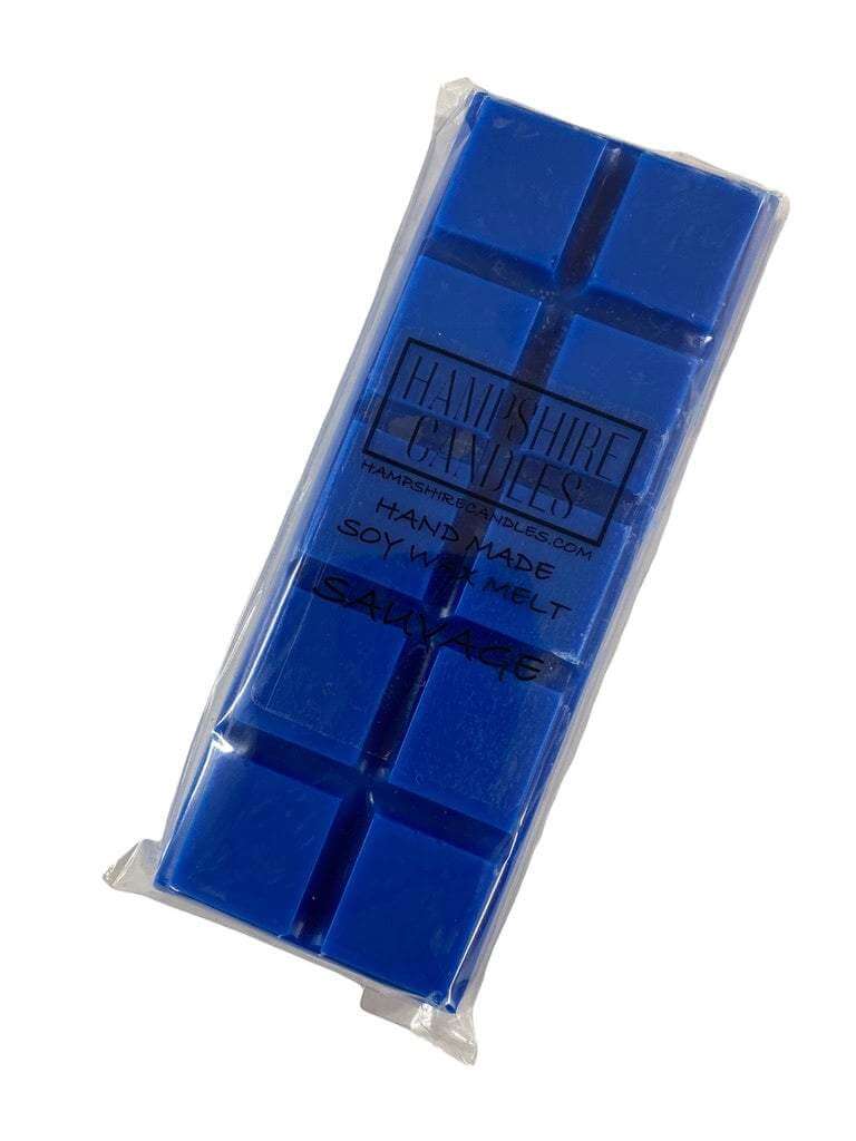 Sauvage scented wax melts in a sleek dish, showcasing their bold and masculine fragrance inspired by luxury aftershave