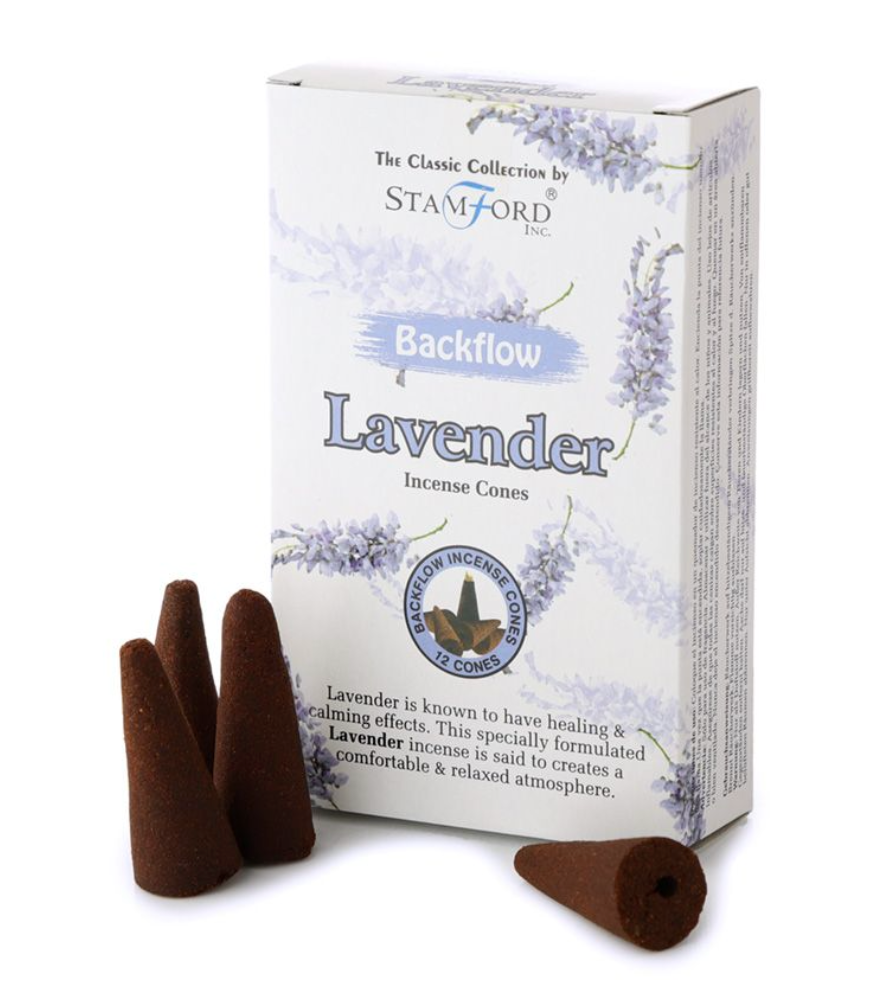 Lavender Backflow Incense Cones