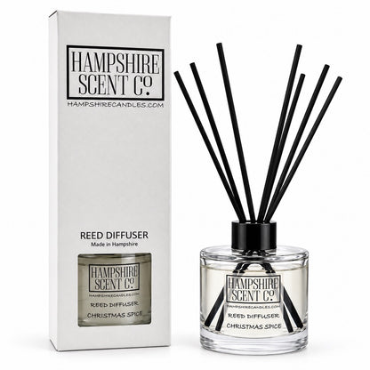 Christmas Spice reed diffuser 100ml with black reeds and gift box