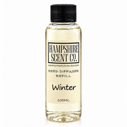 Winter Christmas reed diffuser 100ml refill bottle
