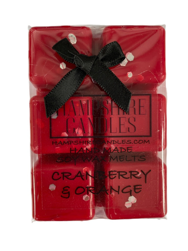 cranberry and orange wax melts