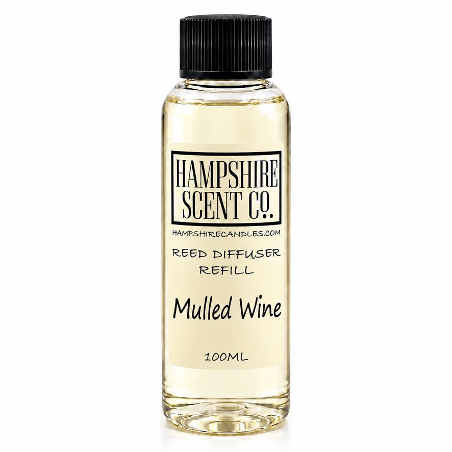 Mulled Wine Christmas reed diffuser 100ml refill bottle