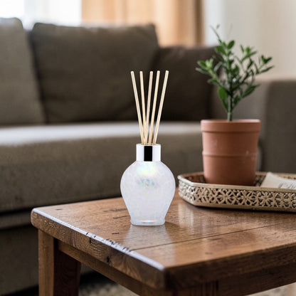 Reed Diffuser Bottle Hand Blown White
