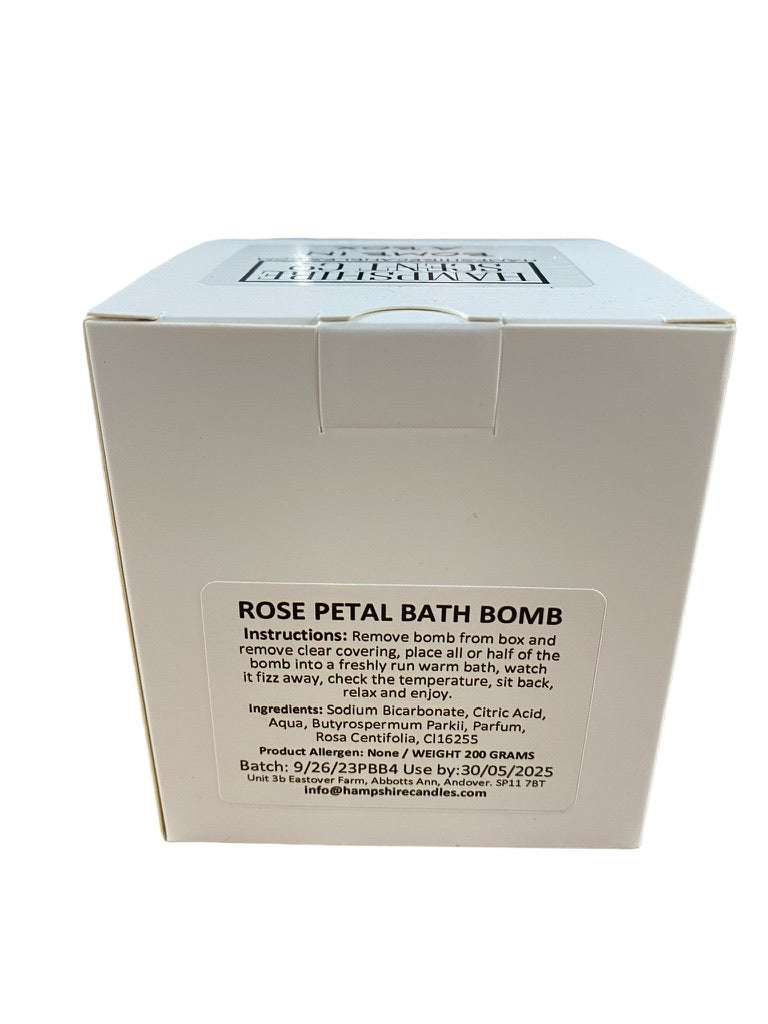 Rose and Petals Bath Bomb