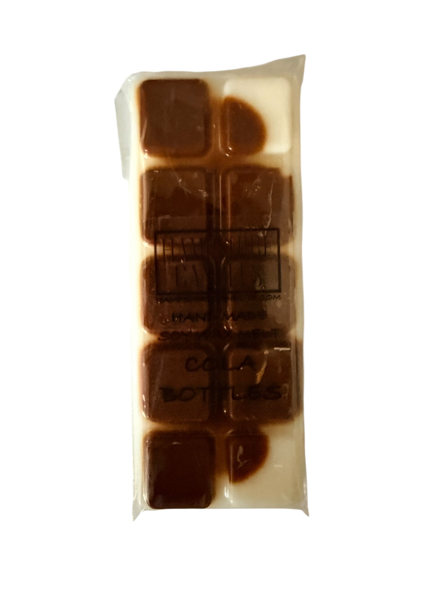 Cola bottles scented soy wax melts cubes snap bar