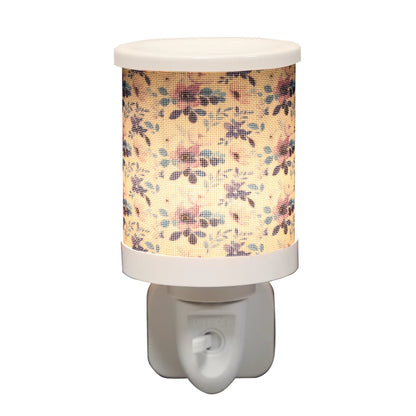 Decorative lilac electric wax warmer for soy wax melts and home fragrance scents