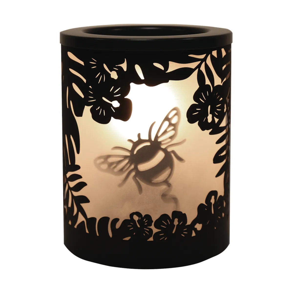 Electric Bumble Bee black wax melter electric wax burner 15cm UK
