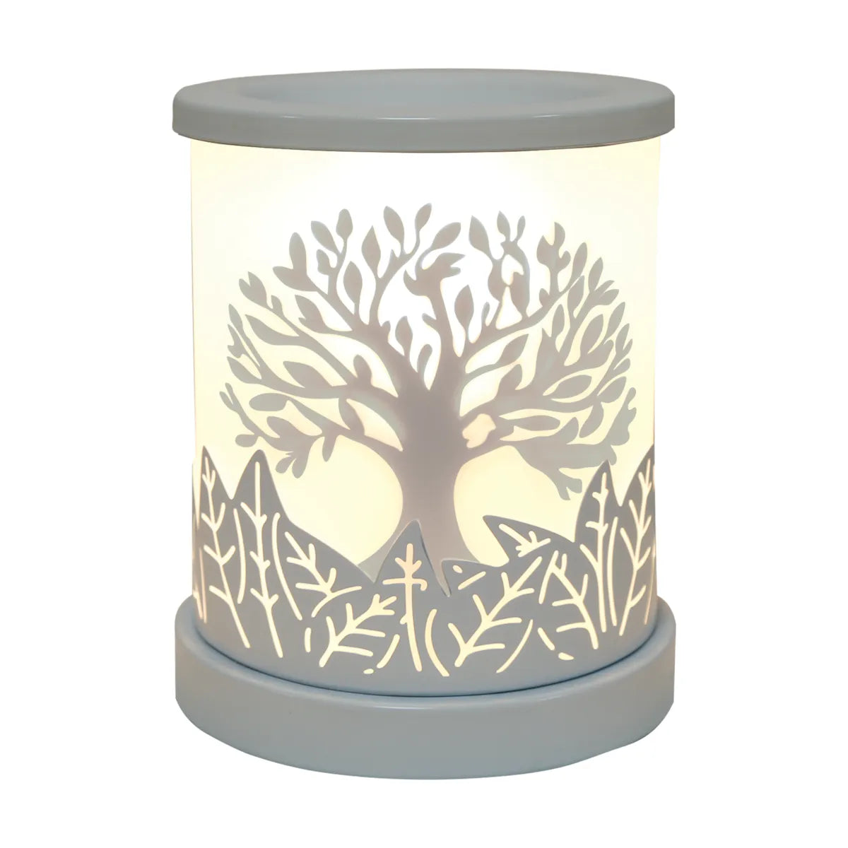 Electric Tree of Life white wax melter electric wax burner 15cm UK