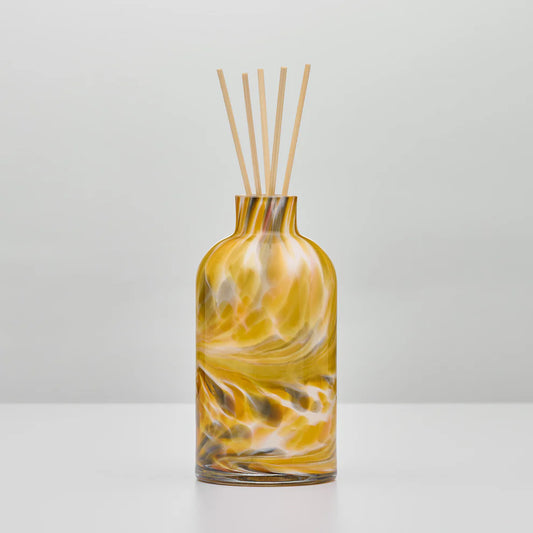 Ember decorative reed diffuser bottle handmade glass UK