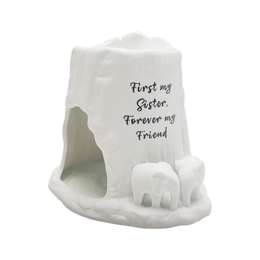 First My Sister, Forever My Friend Tealight Wax Melt Burner