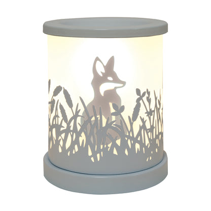 Fox white electric wax melt burner 15cm wax burner UK