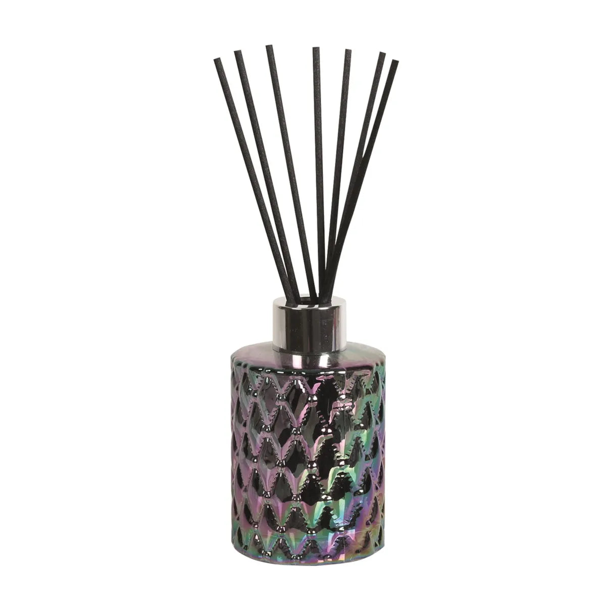Grey Lustre Glass Reed Diffuser Bottle