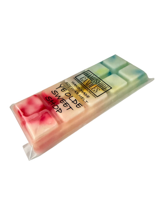 Handmade sweet scented wax melts inspired by traditional sweet shops