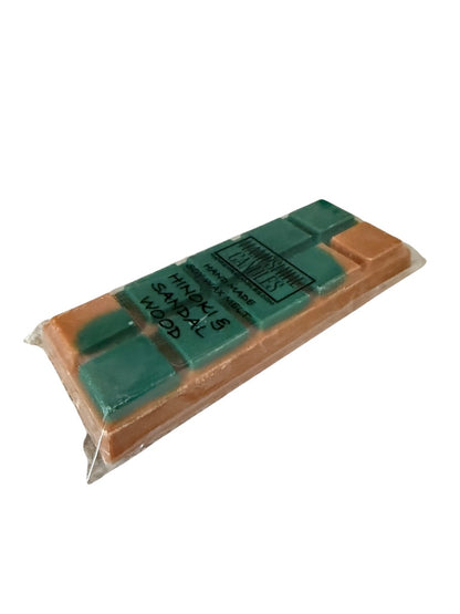 Hinoki and Sandalwood Wax Melts Snap Bar