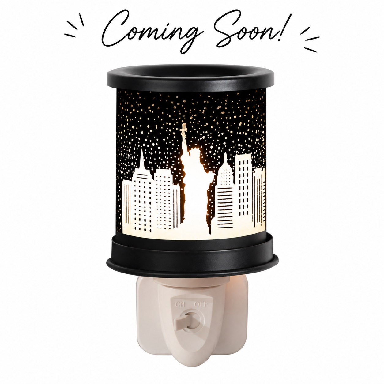 New York City Silhouette Plug-In Wax Melt Burner