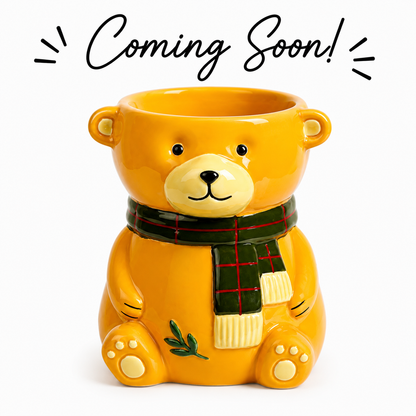 Teddy Bear Ceramic Wax Melt Burner