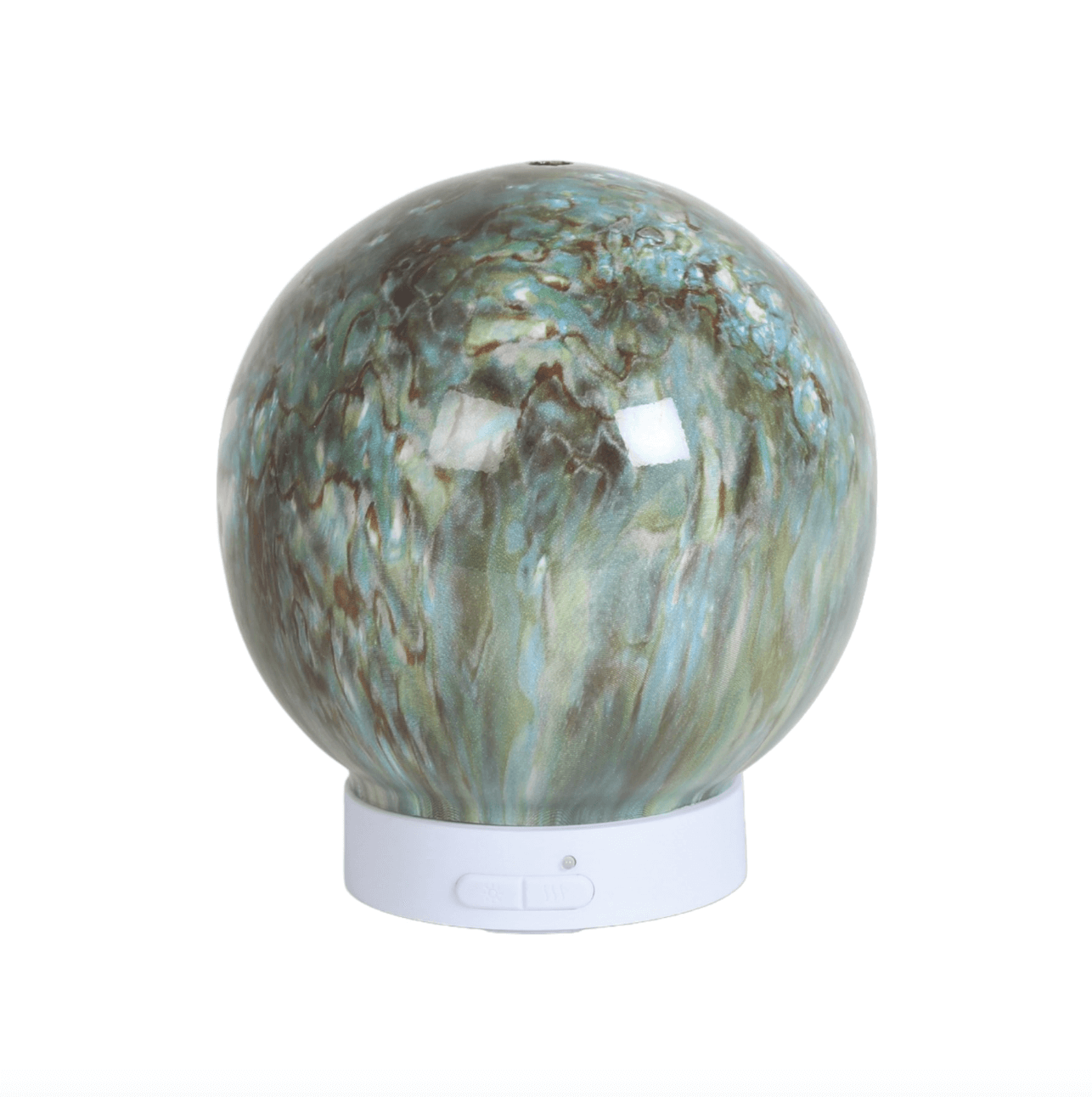 Jade marble ultrasonic diffuser round LED essential oil diffuser UK
