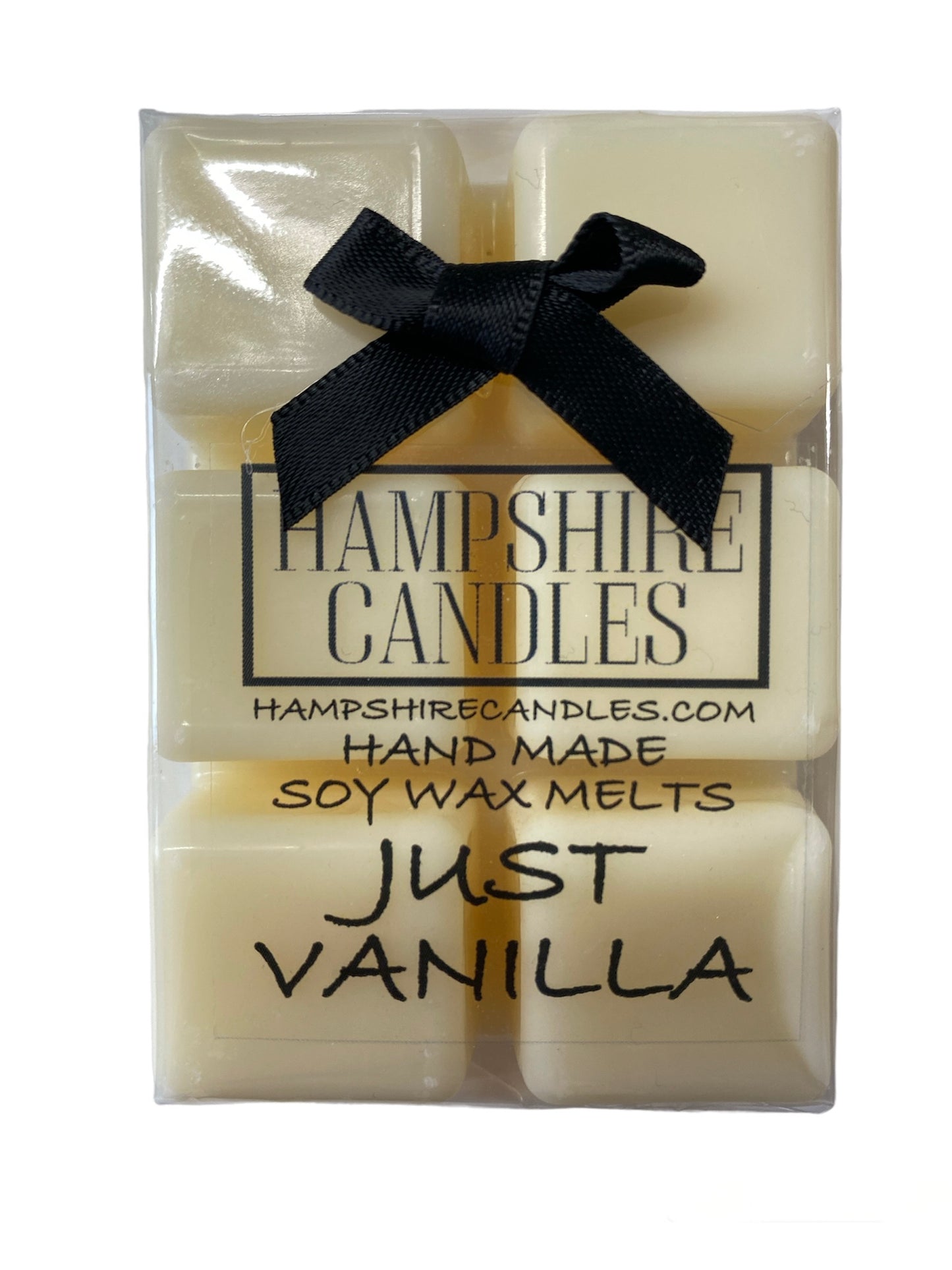 Soy wax melts with a pure vanilla fragrance. Use with your electric wax melt burner to enjoy the comforting scent of vanilla throughout your home