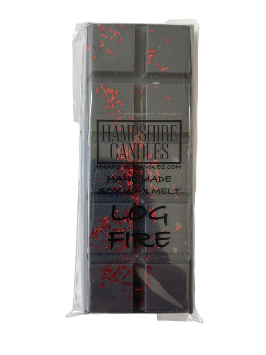 Log Fire Wax Melts, wax melts snap bar, Soy wax for wax melts UK