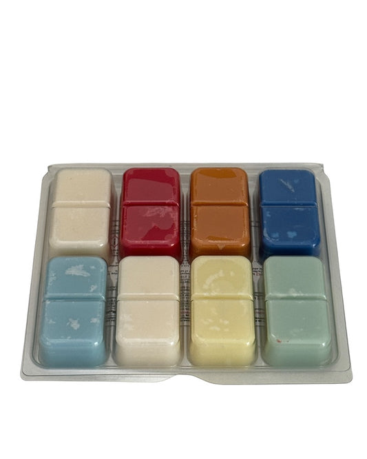 “Masculine wax melt collection box inspired by popular men’s colognes and aftershaves – set of 8 premium soy wax melts”
