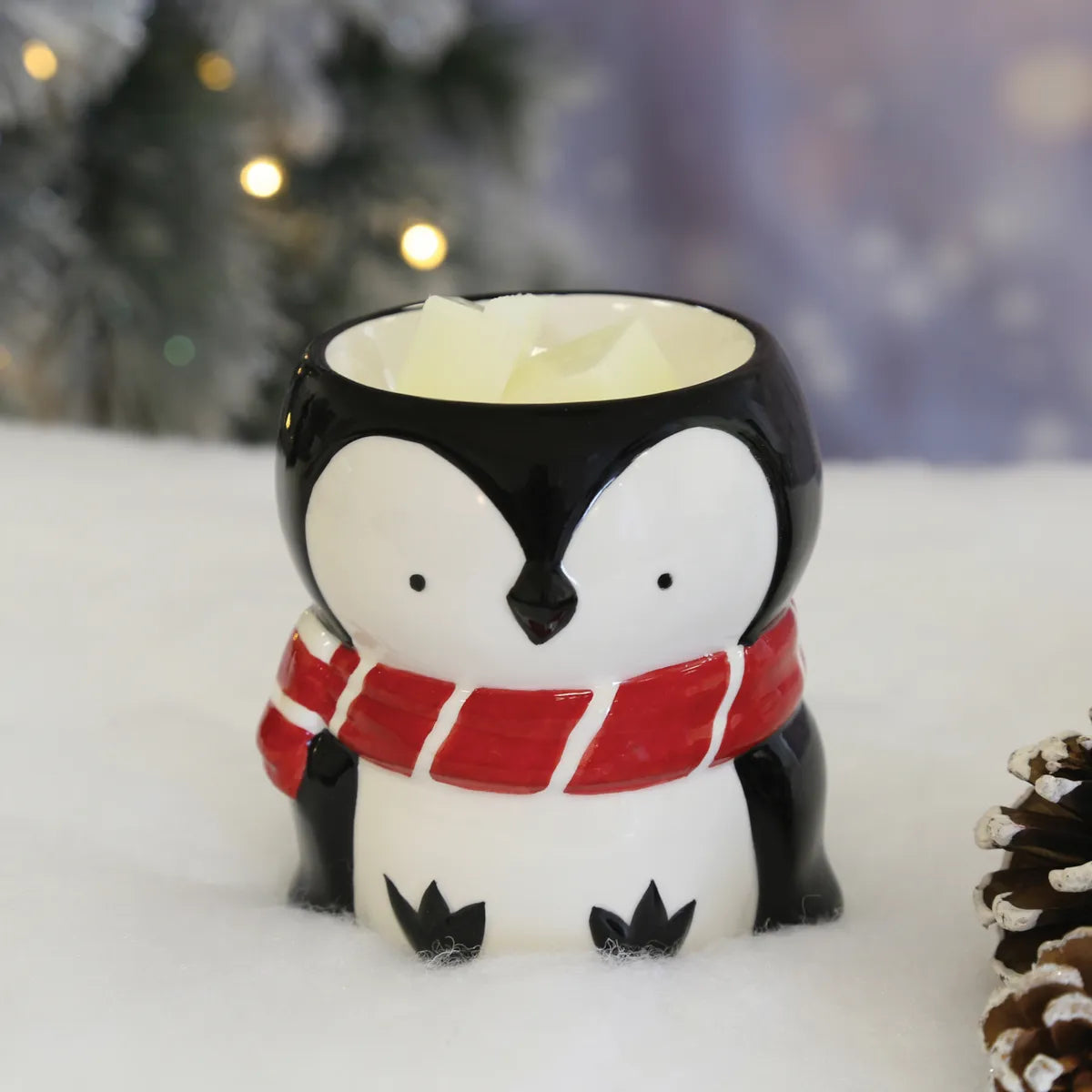 Penguin Wax Melt Burner Tealight