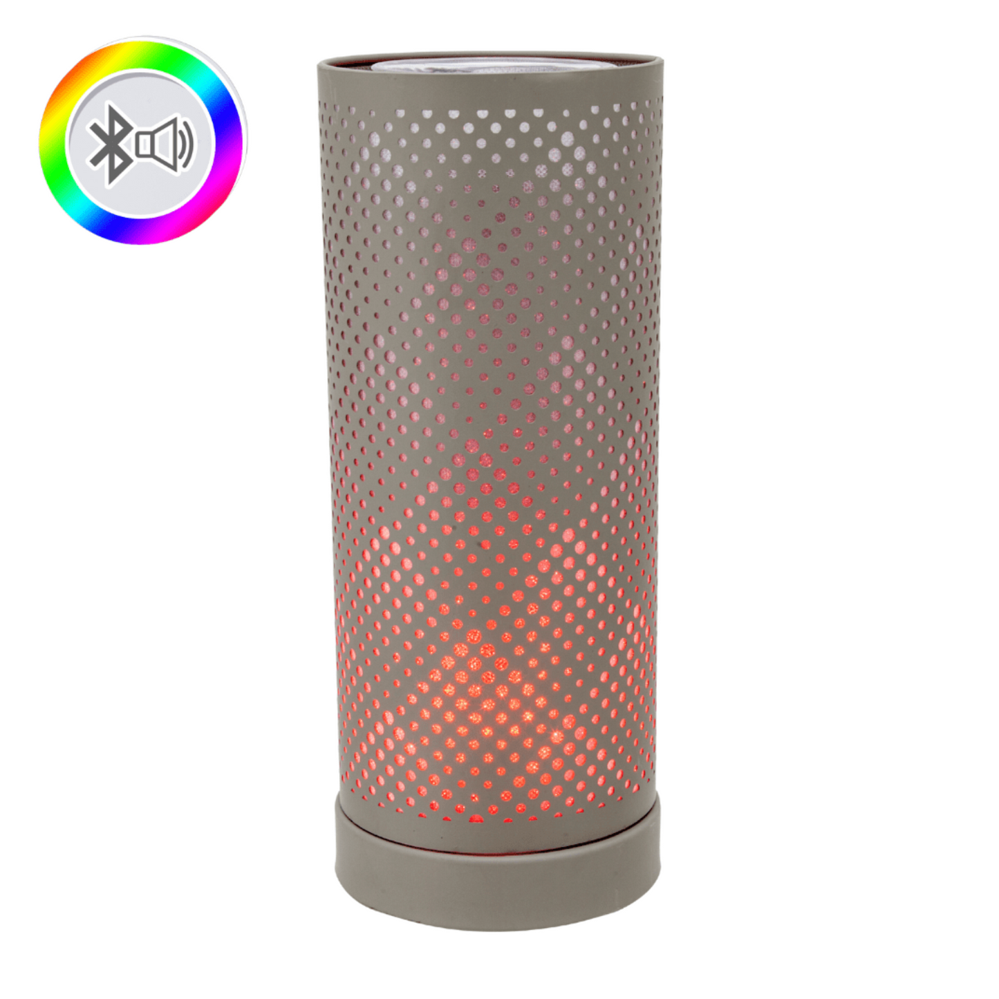 Bluetooth Speaker and Electric Wax Melt Burner - Grey