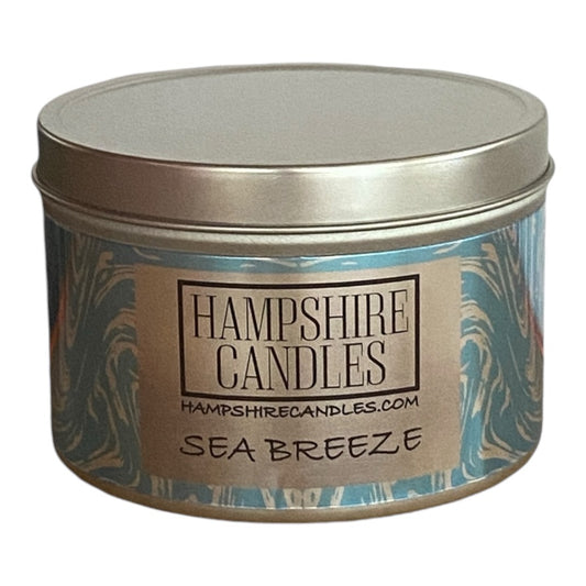 Sea Breeze Scented Tin Candle