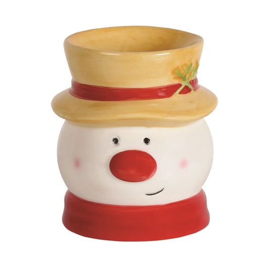 Snowman Wax Melt Burner Tealight