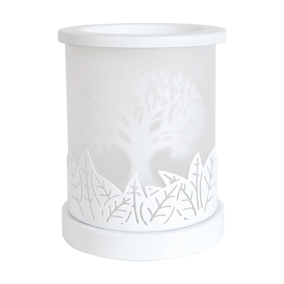 Tree of Life electric wax melt warmer white with LED light home fragrance