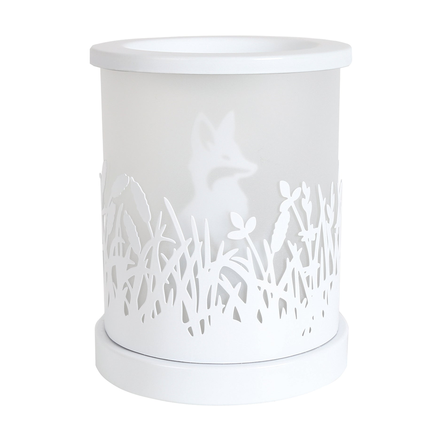 White fox wax melt burner flameless electric wax warmer