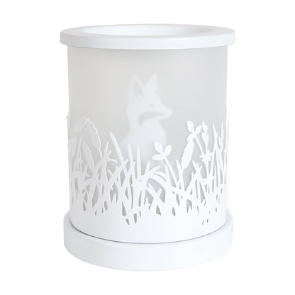 White fox wax melt burner flameless electric wax warmer