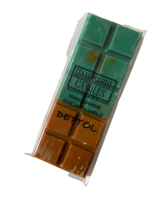 Dettol Wax Melts – A fresh, clean scent inspired by the well-known disinfectant, perfect for creating a fresh atmosphere with wax melt burners or electric wax melt burners