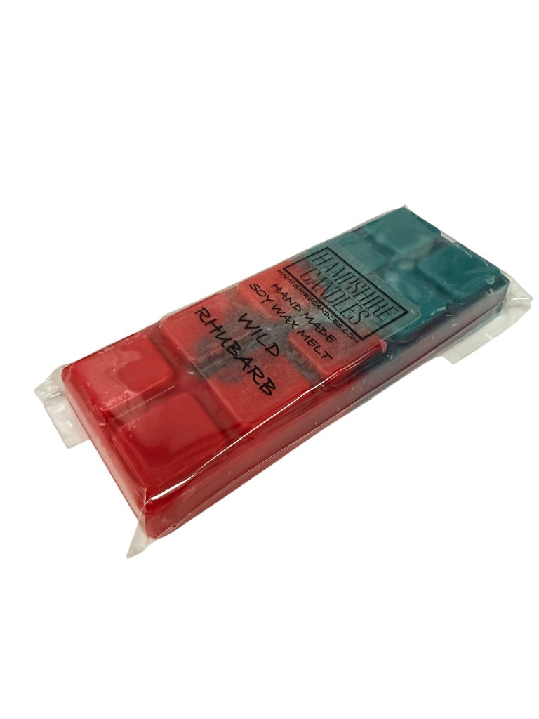 fresh fruity wax melts rhubarb scent in wax burner home fragrance
