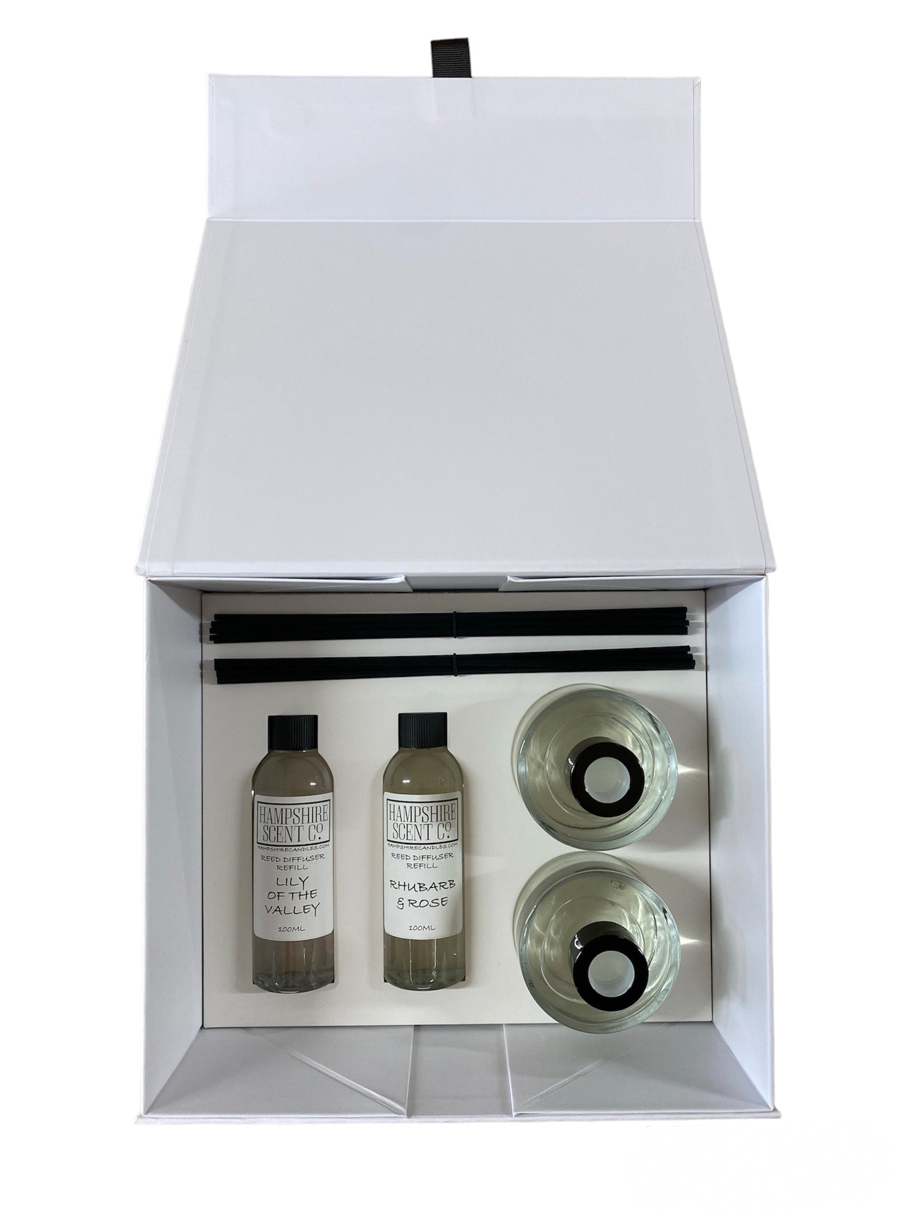 reed diffuser gift set UK with refills luxury home fragrance gift box