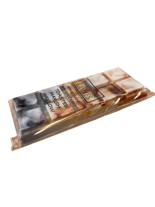 Sweet marshmallow soy wax melts with caramel and vanilla scent